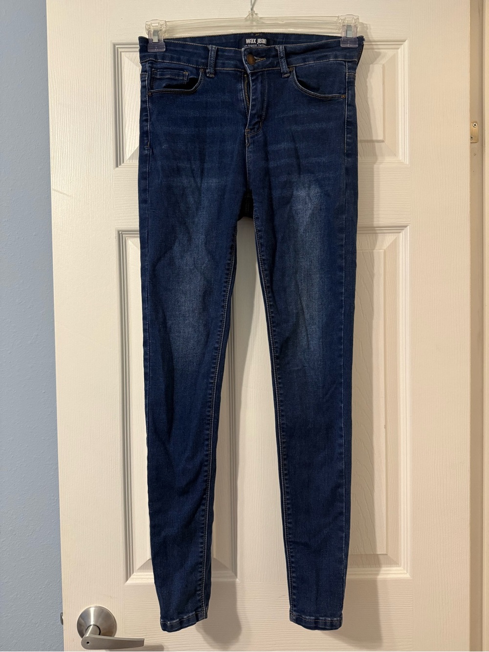 Wax Jean Deep Indigo Skinny Jeans